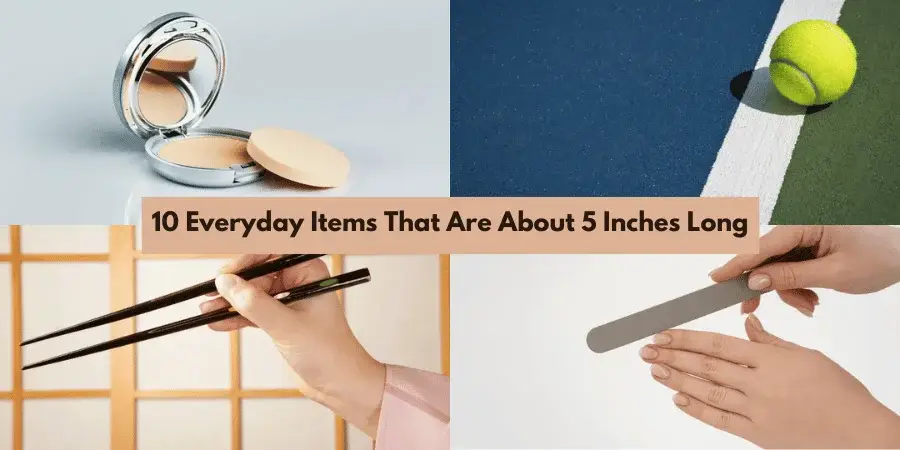 10 Everyday Items That Are About 5 Inches Long