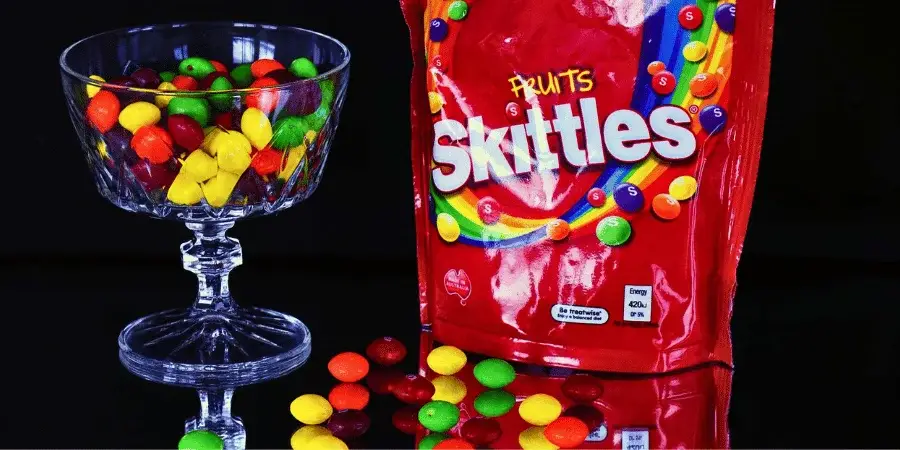 Common Things That Are 1 Inch Long-A pair of Skittles