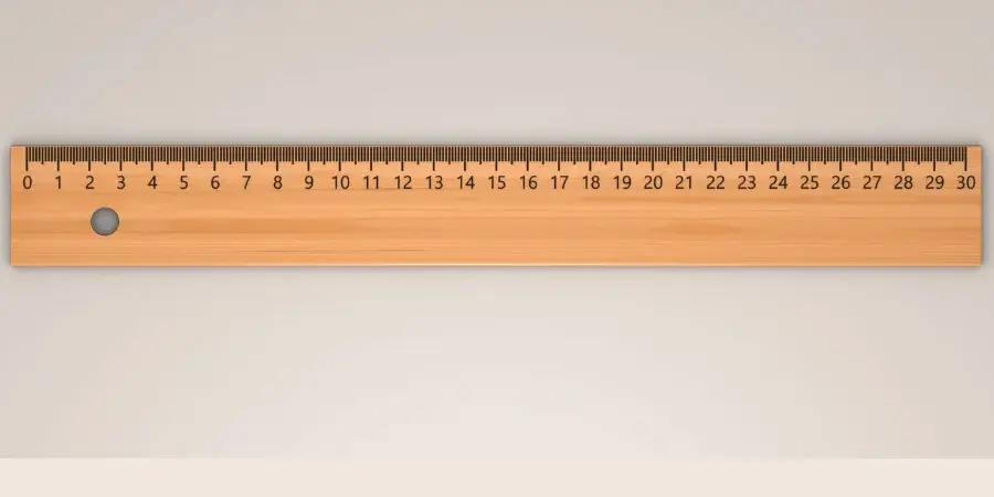 Common Things That Are 15 Centimeters Long-Standard Ruler