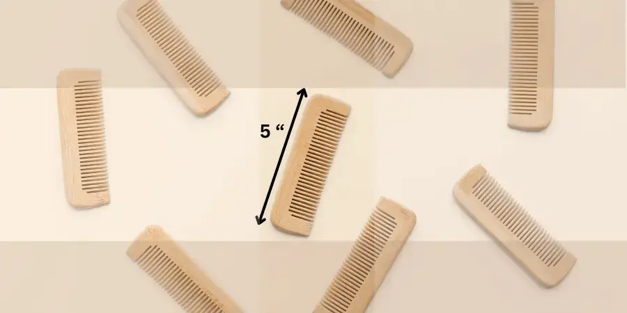 10 Everyday Items That Are About 5 Inches Long-Hair Comb